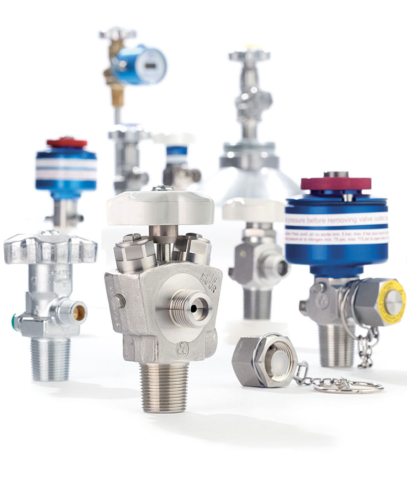WORLD LEADING CYLINDER VALVES FOR HIGH & ULTRA HIGH PURITY GASES WORLD LEADING CYLINDER VALVES FOR HIGH & ULTRA HIGH PURITY GASES