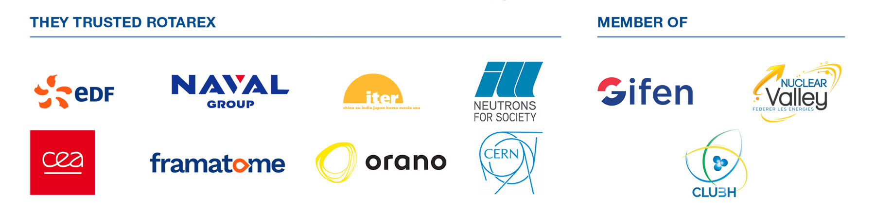 They Trusted Rotarex They Trusted Rotarex