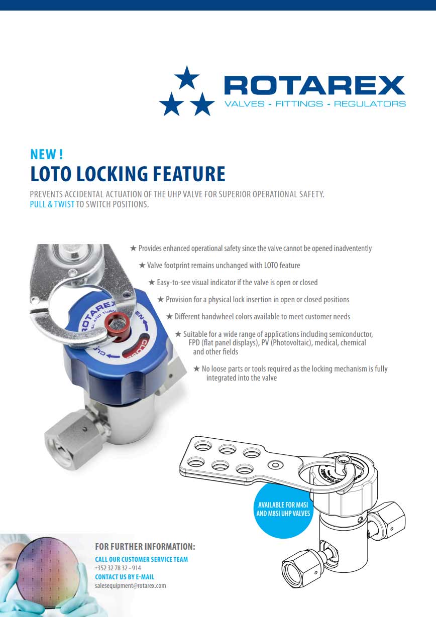 LOTO Locking Mechanism for UHP Line Valves Download