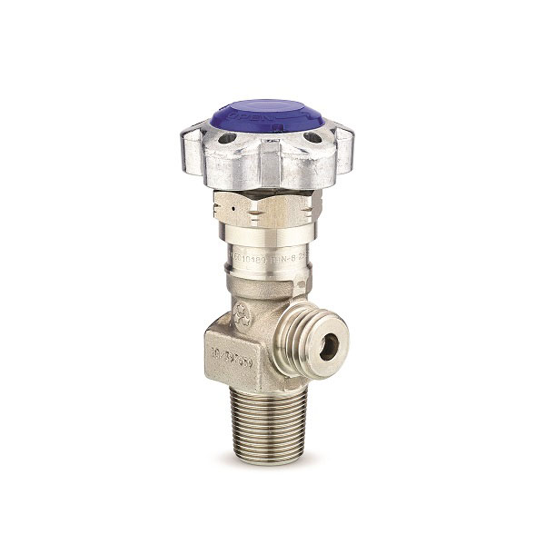 2-pieces sturdy stem design high pressure cylinder valves for corrosive gases – D160S 2-pieces sturdy stem design high pressure cylinder valves for corrosive gases – D160S
