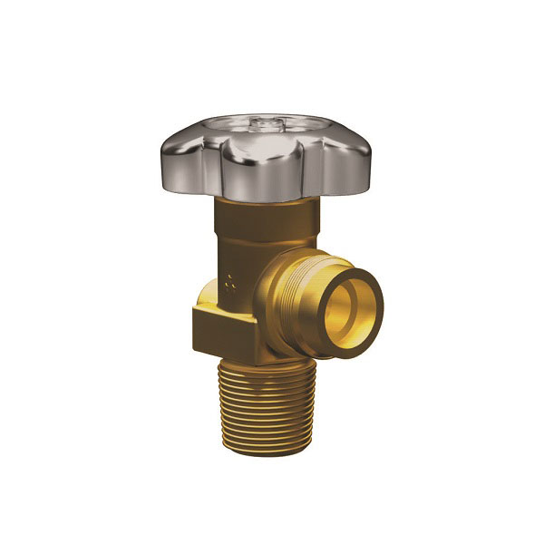 Direct seal brass cylinder valve for high purity gases - D203 Direct seal brass cylinder valve for high purity gases - D203