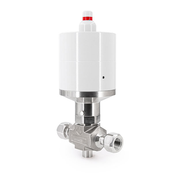 Pneumatic high-pressure bundle valve for hydrogen, helium and other gases - D655 Pneumatic high-pressure bundle valve for hydrogen, helium and other gases - D655