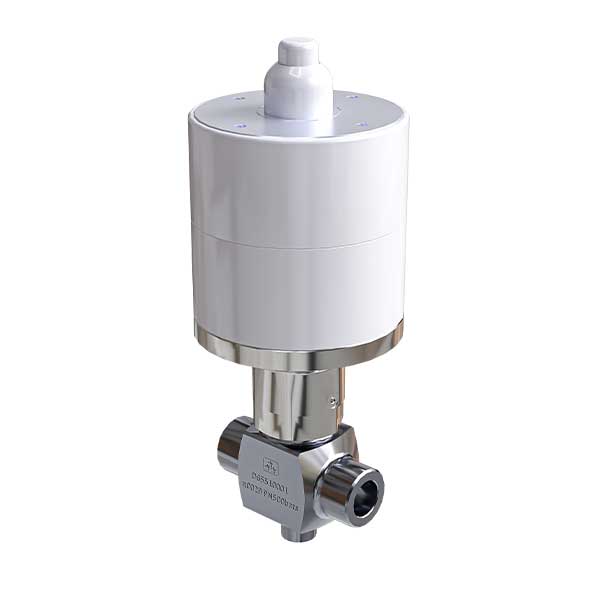 Pneumatic high-pressure bundle valve for hydrogen, helium and other gases - D655 Pneumatic high-pressure bundle valve for hydrogen, helium and other gases - D655