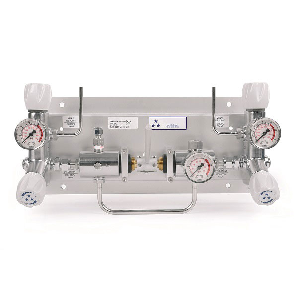 Diaphragm single stage automatic switchover board with manual reset - TD202 Diaphragm single stage automatic switchover board with manual reset - TD202