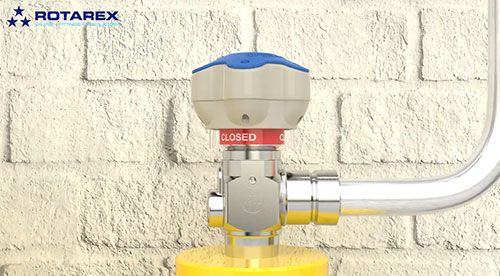 Open-close indicator for cylinder valves Open-close indicator for cylinder valves